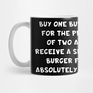 Techincally T's - Burger Mug